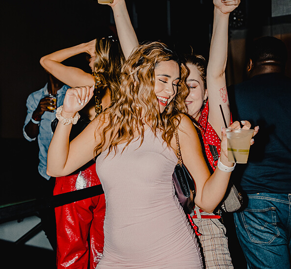 celebrate with friends