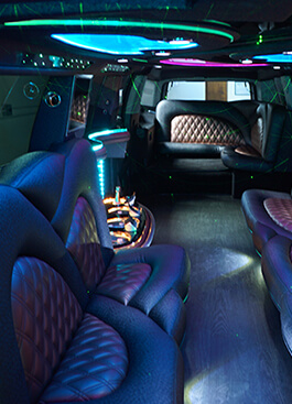 limo bus interior